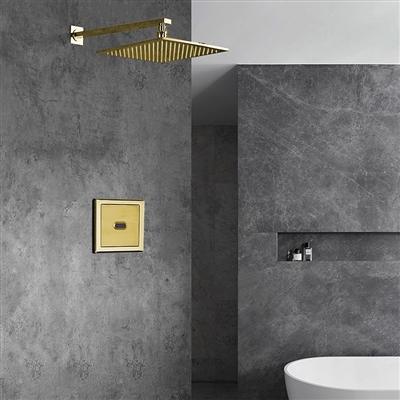 Akdy 65 in Space Gray 8 Spray Shower Panel System